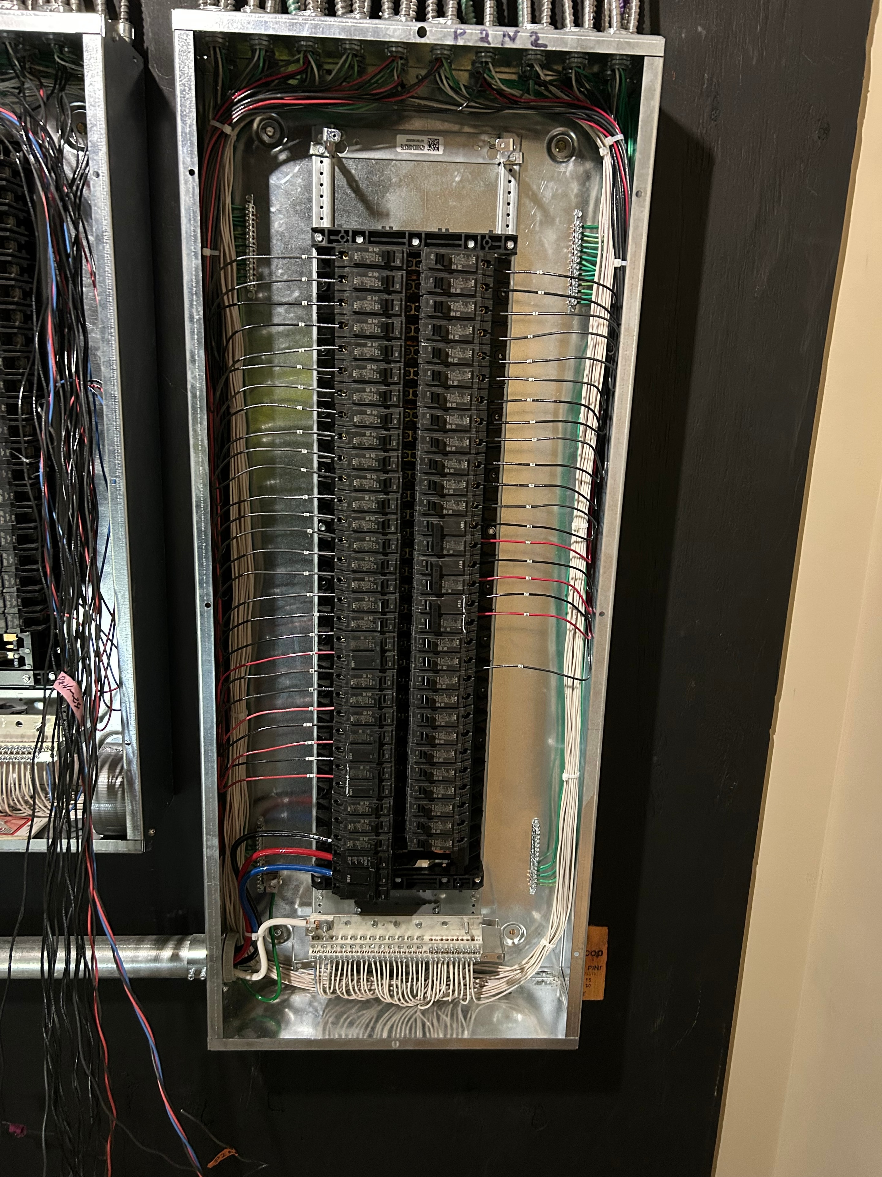 Capital Health CVP circuit breaker panel interior